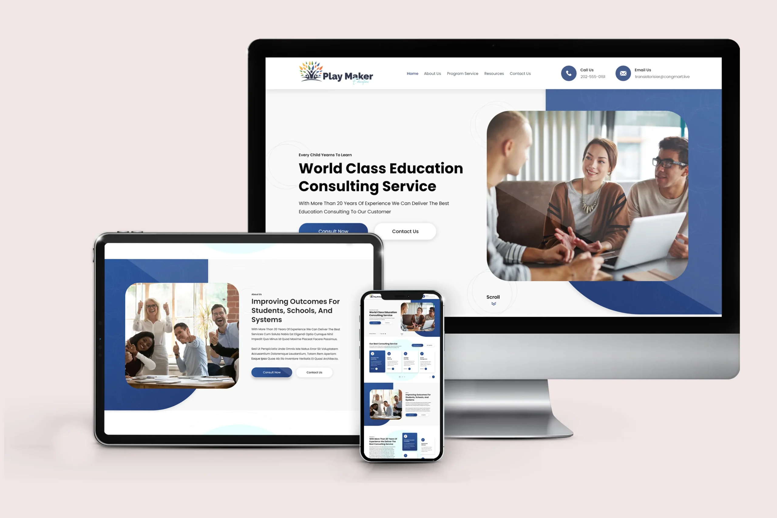 Website Design — selected visual proof